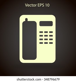 telephone vector icon