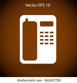 telephone vector icon