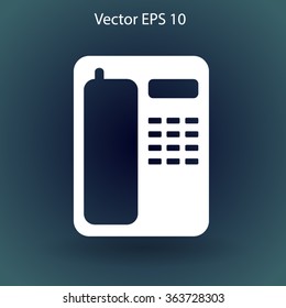 telephone vector icon
