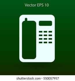 telephone vector icon