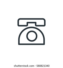 Telephone vector icon