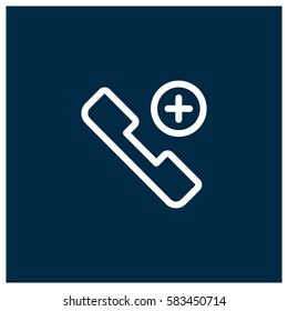 Telephone vector icon