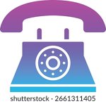 Telephone vector icon. Can be used for printing, mobile and web applications.