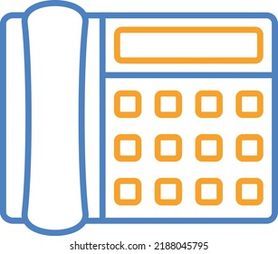Telephone vector icon. Can be used for printing, mobile and web applications.