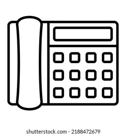 Telefonisches Vektorsymbol. Kann für Druck-, Mobil- und Web-Anwendungen verwendet werden.