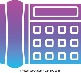 Telephone vector icon. Can be used for printing, mobile and web applications.