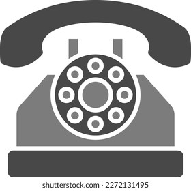 Telephone vector icon. Can be used for printing, mobile and web applications.