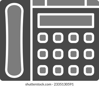 Icono del vector del teléfono. Se puede usar para imprimir, móviles y aplicaciones web.