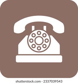 Telephone vector icon. Can be used for printing, mobile and web applications.