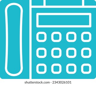 Icono del vector del teléfono. Se puede usar para imprimir, móviles y aplicaciones web.