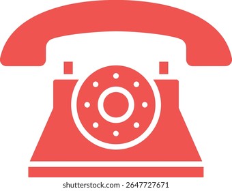 Ícone de vetor de telefone. Pode ser usado para impressão, aplicativos móveis e da Web.
