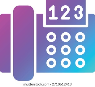 Telephone Vector Icon Design Illustration