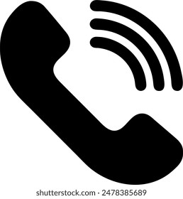 Vector telefónico, diseño de íconos de un teléfono antiguo 