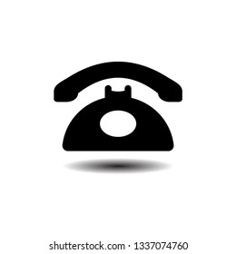 Telephone vector icon. EPS 10