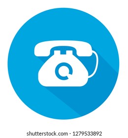  telephone  vector icon illustration