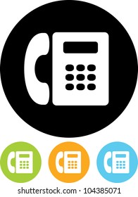 Telephone - Vector icon isolated