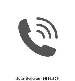 Telephone Vector Icon For Web Site And Mobile App. EPS 10