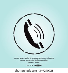 telephone vector illustration