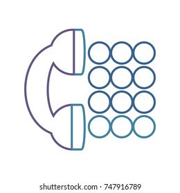 telephone  vector illustration