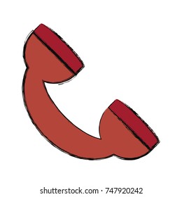 telephone vector illustration