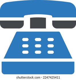 telephone Vector illustration on a transparent background. Premium quality symmbols. Glyphs vector icons for concept and graphic design.