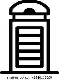 telephone Vector illustration on a transparent background.Premium quality symmbols.Stroke vector icon for concept and graphic design. 
