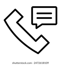 Design des Telefonikons der Vektorgrafik