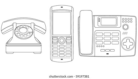telephone vectors