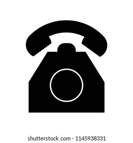 Telephone Vintage Design Icon Vector Icon Stock Vector (Royalty Free ...