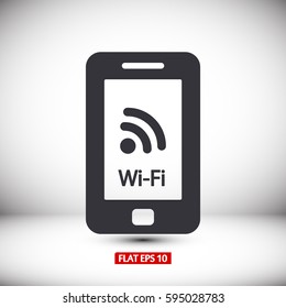 Telephone and Wi fi  icon