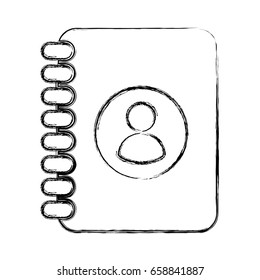 telephonic agend isolated icon