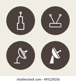 Telephony Connection Antenna Line Objects