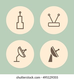 Telephony Connection Antenna Line Objects