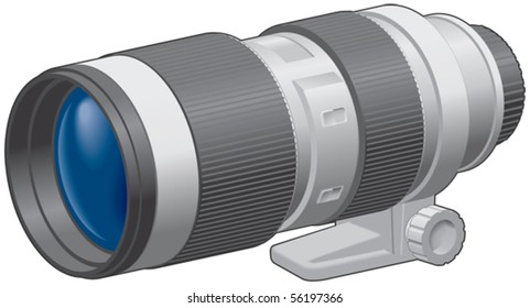 Telephoto lens for digital camera