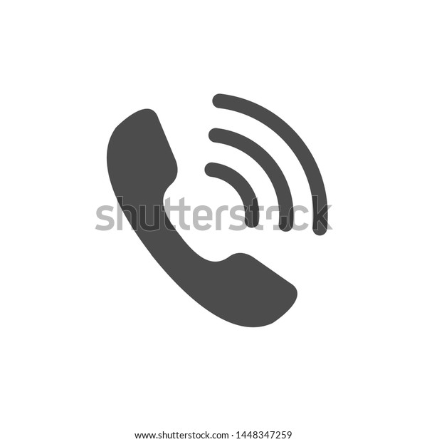電話のベクター画像アイコン 電話のアイコン のベクター画像素材 ロイヤリティフリー
