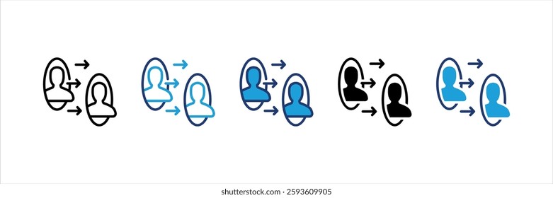 Teleport Icon Element For Design