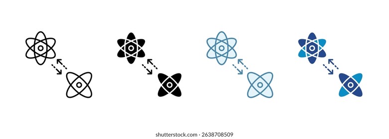 Teleportation Icon Set Multiple Style Collection