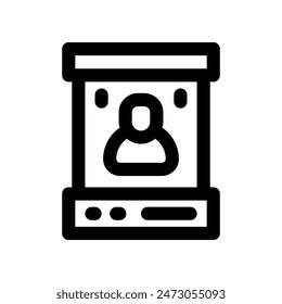 teleportation icon. vector line icon for your website, mobile, presentation, and logo design.