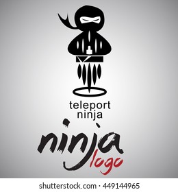 teleportation ninja logo