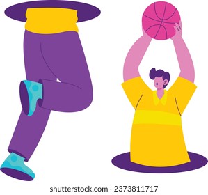 Teleportation Sport Future Technology Illustration