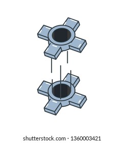 teleporter capsule machine icon