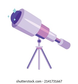 telescope astronomy device tool icon