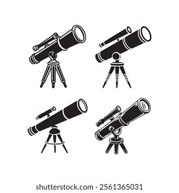 a telescope black set new style
