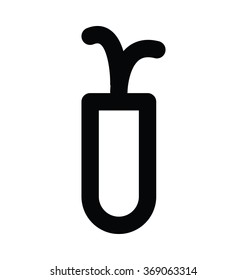 Telescope Bold Line Vector Icon