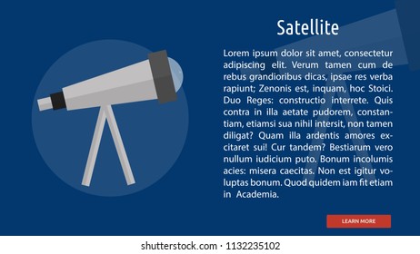 Telescope Conceptual Banner