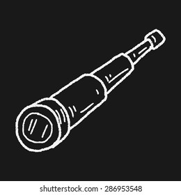 telescope doodle