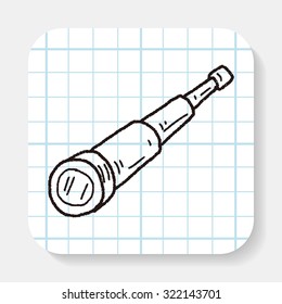 telescope doodle