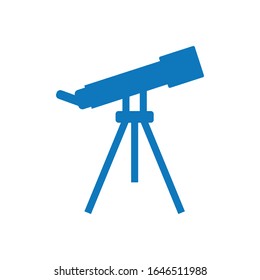 icono de vector de glifo telescopio - ui vector de icono