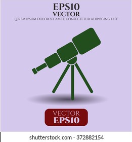 Telescope high quality icon