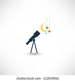 Telescope icon